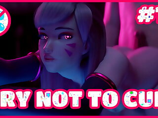 Fap Hero - Overwatch DVa with the addition of Mercy 3D Compilation | CUM Bloke